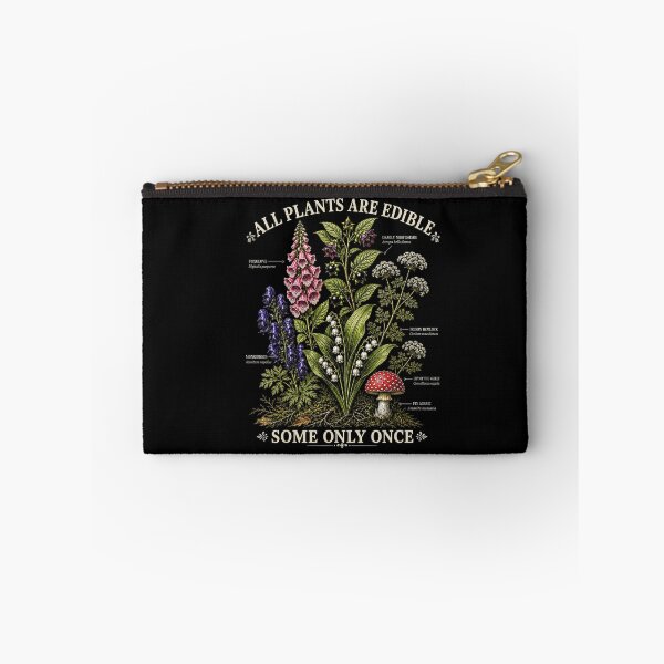 Item preview, All Plants Are Edible Some Only Once Funny Poison Garden designed and sold by NoeValdric.