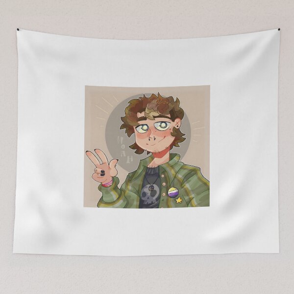 Item preview, Cheerful Young Person Giving Peace Sign designed and sold by Baby-Care.