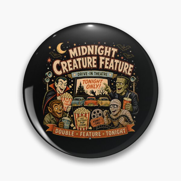 Item preview, Retro 90s Vampire Frankenstein Midnight Creature Feature designed and sold by KevinorNorris.