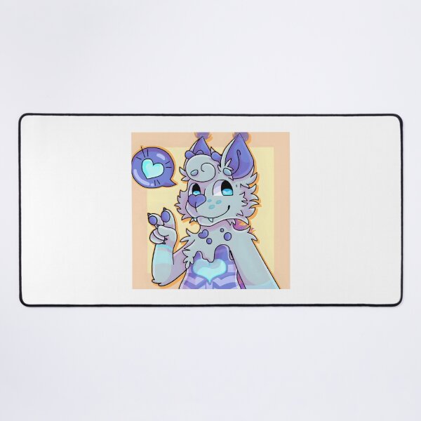 Item preview, Cartoon Blue Heart Furry Character designed and sold by Baby-Care.