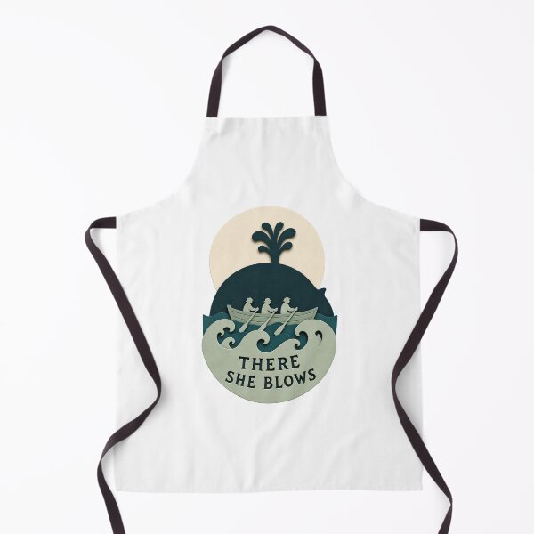 Item preview, Moby Dick There She Blows - Paper-Cut Whaleboat designed and sold by Fenay Designs.