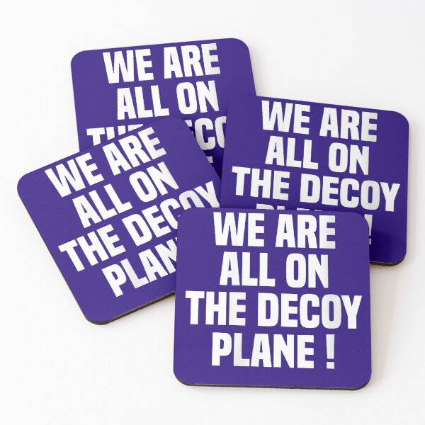 Item preview, We Are All On The Decoy Plane designed and sold by Astrolunarruk.