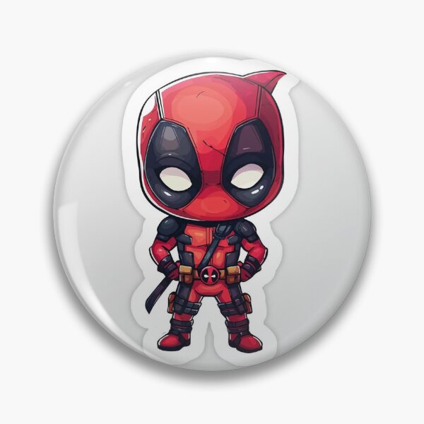 Item preview, Chibi Red Superhero Vector Design designed and sold by DKSH1234.