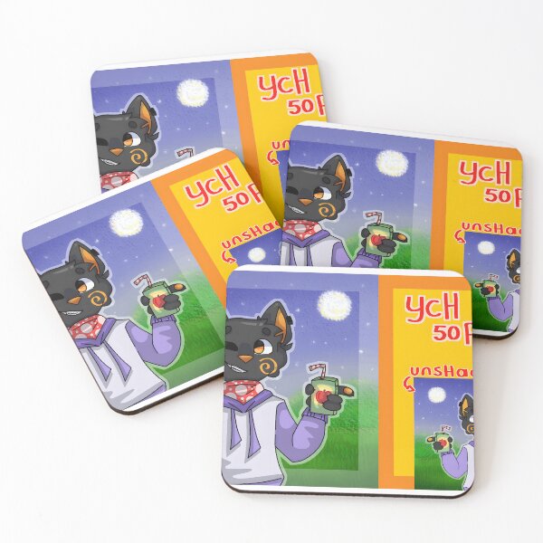 Item preview, Winking Black Cat Character Holding Juice Box designed and sold by Baby-Care.
