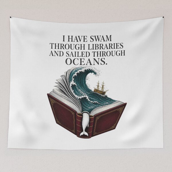 Item preview, Moby Dick: Libraries and Oceans in One Book designed and sold by Fenay Designs.