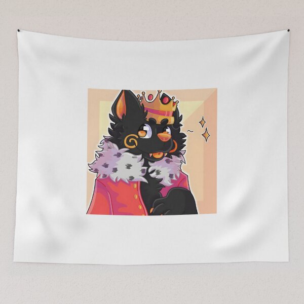 Item preview, Regal Black Furred Canine in Royal Attire designed and sold by Baby-Care.