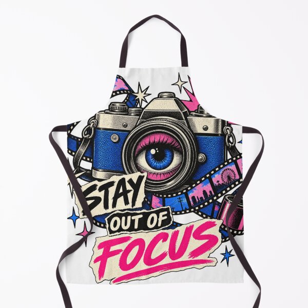 Item preview, Stay Out of Focus – Retro Camera Eye Photography Graphic designed and sold by rua93brasil.