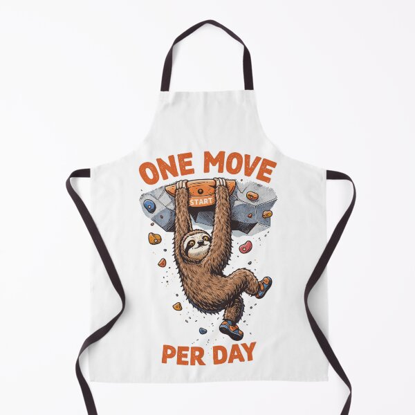 Item preview, Sloth Bouldering - One Move Per Day Fun designed and sold by Pineapple-Tree.