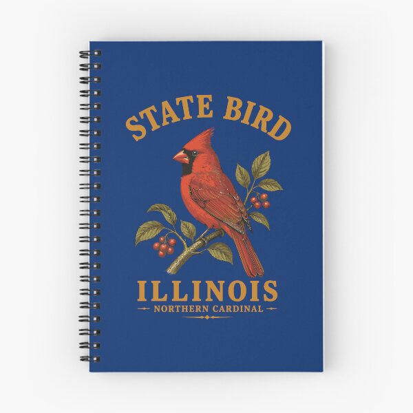 Item preview, Scarlet Songbird of Illinois designed and sold by taiche.