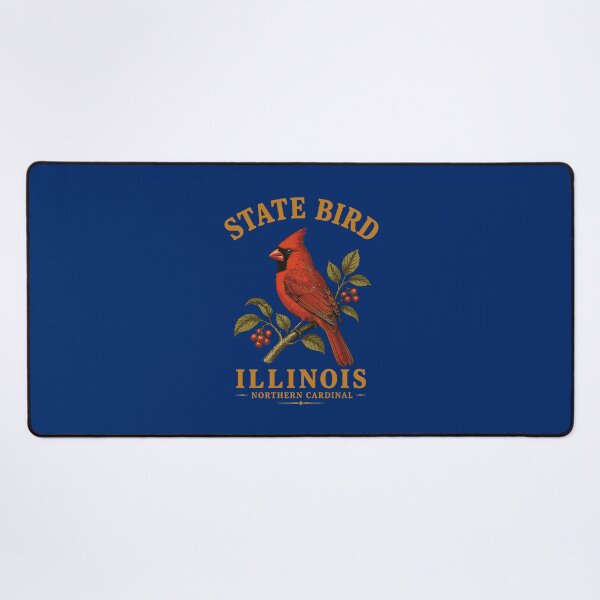 Item preview, Scarlet Songbird of Illinois designed and sold by taiche.