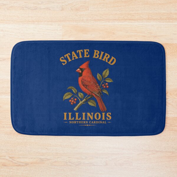 Item preview, Scarlet Songbird of Illinois designed and sold by taiche.