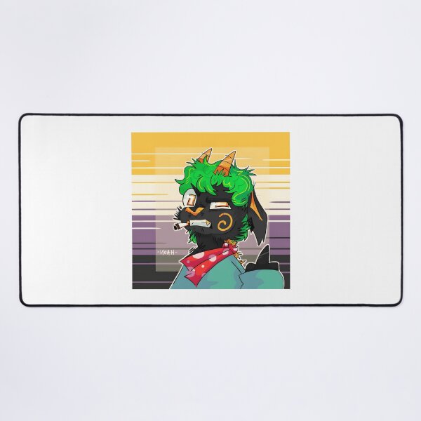Item preview, Cool Anthropomorphic Black Goat with Green Hair designed and sold by Baby-Care.