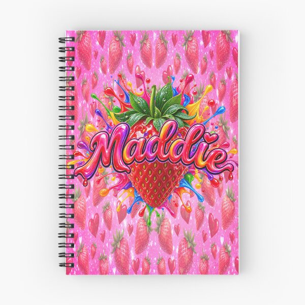 Item preview, Maddie Loves Strawberries – Colorful Strawberry Splash designed and sold by artistwill.