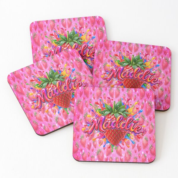 Item preview, Maddie Loves Strawberries – Colorful Strawberry Splash designed and sold by artistwill.