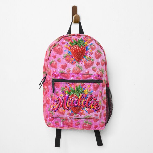 Item preview, Maddie Loves Strawberries – Colorful Strawberry Splash designed and sold by artistwill.