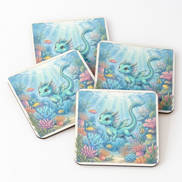 Item preview, Baby Water Dragon designed and sold by JyBooArt.
