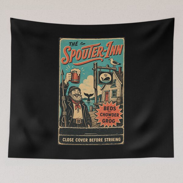 Item preview, Moby Dick Spouter-Inn - Beds, Chowder and Grog designed and sold by Fenay Designs.