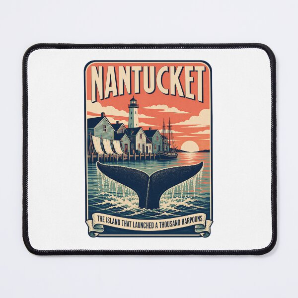 Item preview, Moby Dick Nantucket Sunset - Thousand Harpoons designed and sold by Fenay Designs.