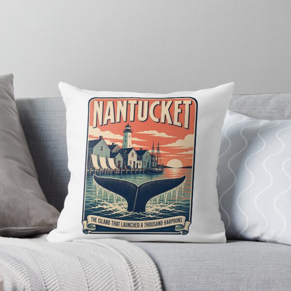 Item preview, Moby Dick Nantucket Sunset - Thousand Harpoons designed and sold by Fenay Designs.