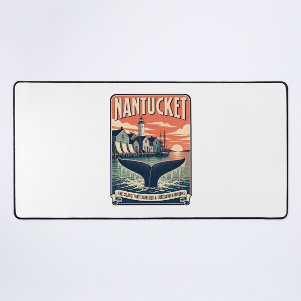 Item preview, Moby Dick Nantucket Sunset - Thousand Harpoons designed and sold by Fenay Designs.