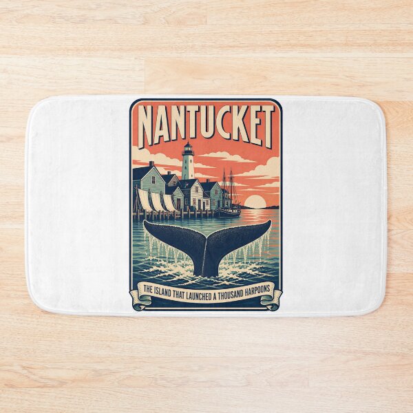 Item preview, Moby Dick Nantucket Sunset - Thousand Harpoons designed and sold by Fenay Designs.