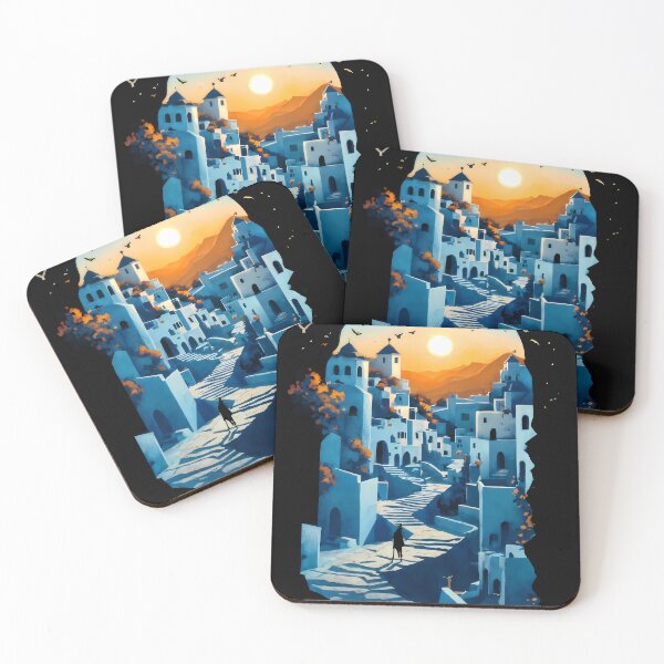 Item preview, Blue Medina Silhouette designed and sold by JacksoonLester.