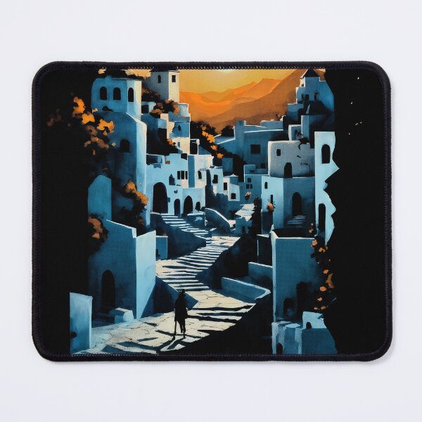 Item preview, Blue Medina Silhouette designed and sold by JacksoonLester.
