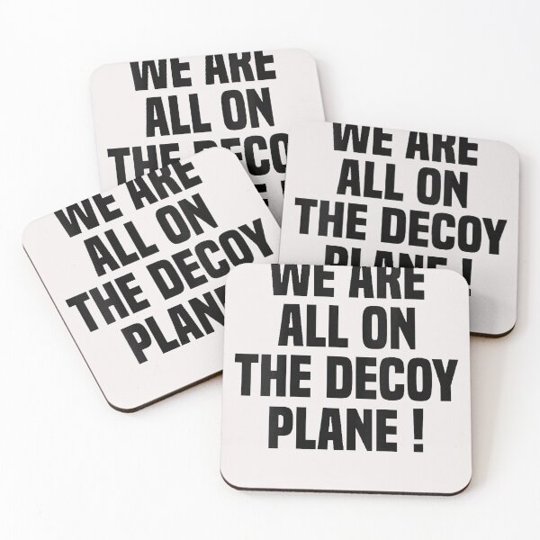Item preview, We Are All On The Decoy Plane designed and sold by Astrolunarruk.