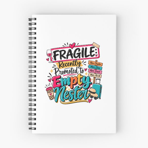 Item preview, Fragile Recently Promoted To Empty Nester Funny Mom Design designed and sold by WHDProduction45.