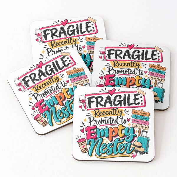 Item preview, Fragile Recently Promoted To Empty Nester Funny Mom Design designed and sold by WHDProduction45.