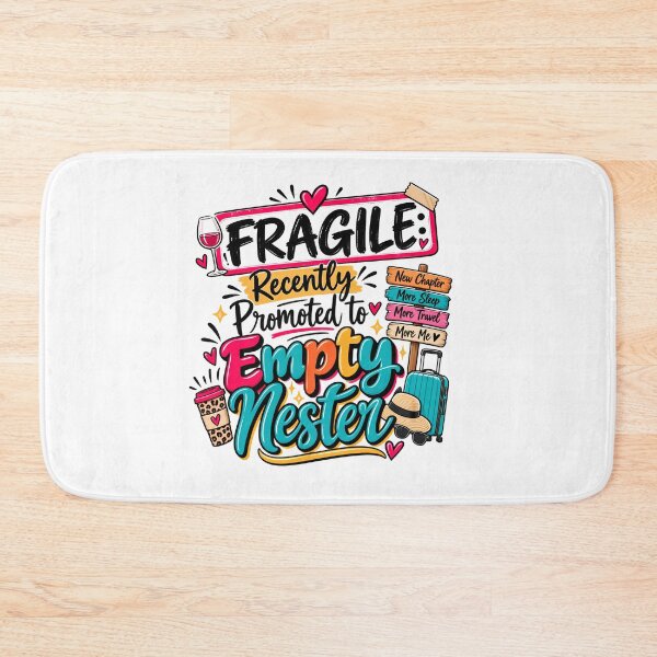 Item preview, Fragile Recently Promoted To Empty Nester Funny Mom Design designed and sold by WHDProduction45.