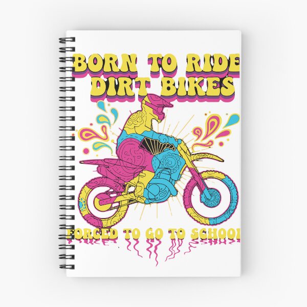 Item preview, Born To Ride Dirt Bikes Forced To Go To School Motocross Rider designed and sold by SofiBlair.