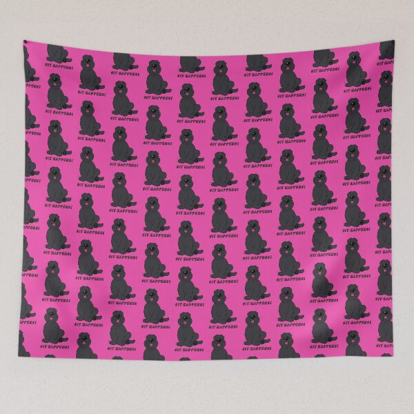 Item preview, Bouvier des Flandres - Sit happens designed and sold by LivHana.