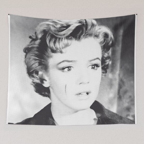 Item preview, Marilyn Monroe — Don’t Bother to Knock (1952) Halftone Cinematic Portrait designed and sold by EdGraphy.