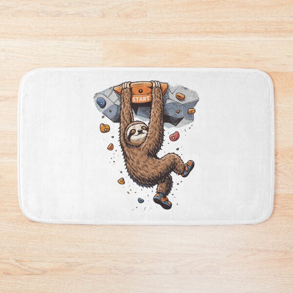 Item preview, Sloth bouldering - Fun climbing designed and sold by Pineapple-Tree.