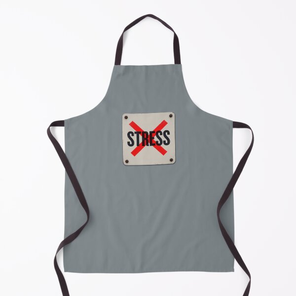 Item preview, No Stress Anti Anxiety Red Prohibited Symbol Mental Health designed and sold by KiwiRider.