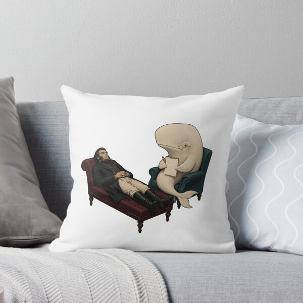 Item preview, Moby Dick: Captain Ahab Meets the Whale Therapist designed and sold by Fenay Designs.