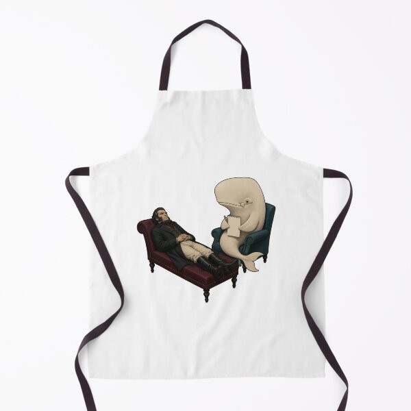 Item preview, Moby Dick: Captain Ahab Meets the Whale Therapist designed and sold by Fenay Designs.