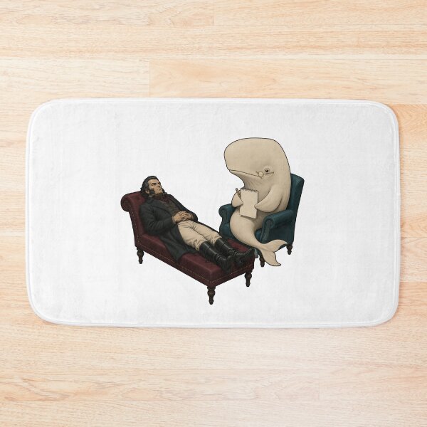 Item preview, Moby Dick: Captain Ahab Meets the Whale Therapist designed and sold by Fenay Designs.