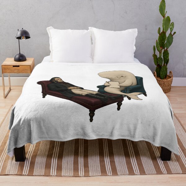 Item preview, Moby Dick: Captain Ahab Meets the Whale Therapist designed and sold by Fenay Designs.