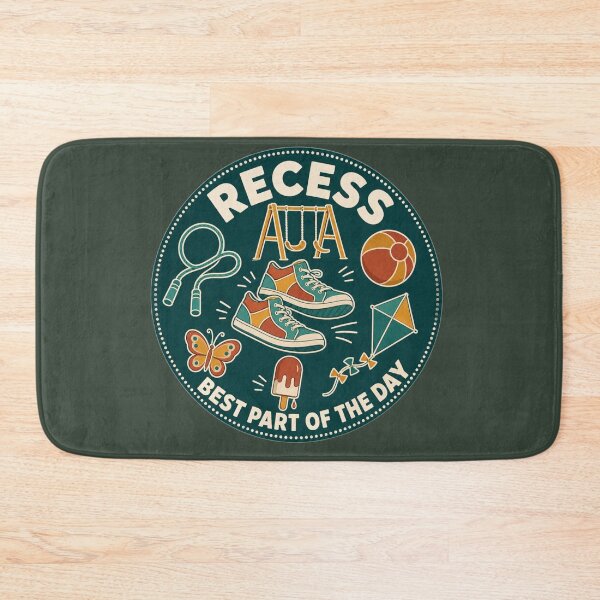 Item preview, Recess Best Part of the Day Kids Vintage Badge designed and sold by MOCH- ART.