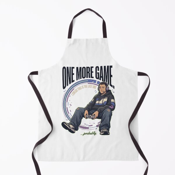 Item preview, One More Game Funny Gamer Shirt | Gaming Streetwear designed and sold by SAJ Design Studio.