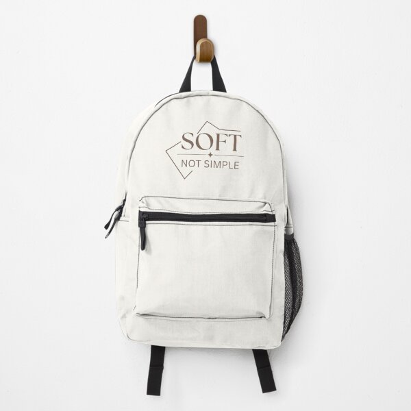 Item preview, Soft Not Simple | Taupe Geometric Frame & Sparkle Serif Typography designed and sold by Sparkle First Co..