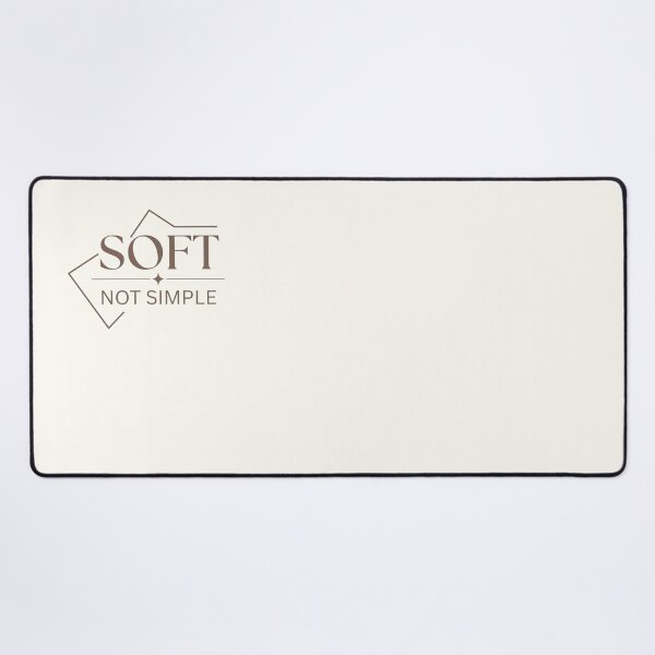 Item preview, Soft Not Simple | Taupe Geometric Frame & Sparkle Serif Typography designed and sold by Sparkle First Co..