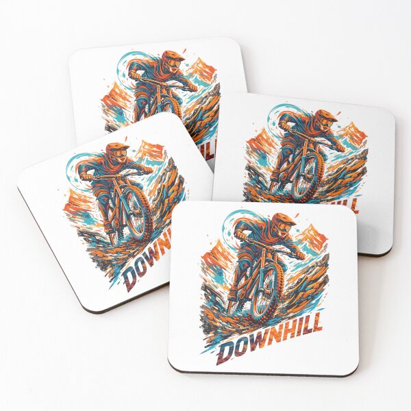 Item preview, Cool downhill mountain bike MTB mountain design designed and sold by Pineapple-Tree.