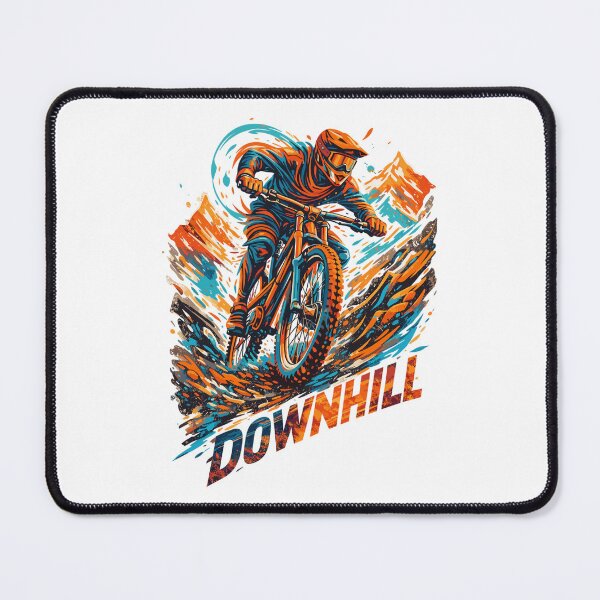 Item preview, Cool downhill mountain bike MTB mountain design designed and sold by Pineapple-Tree.