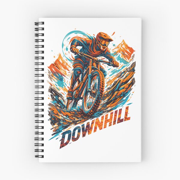 Item preview, Cool downhill mountain bike MTB mountain design designed and sold by Pineapple-Tree.