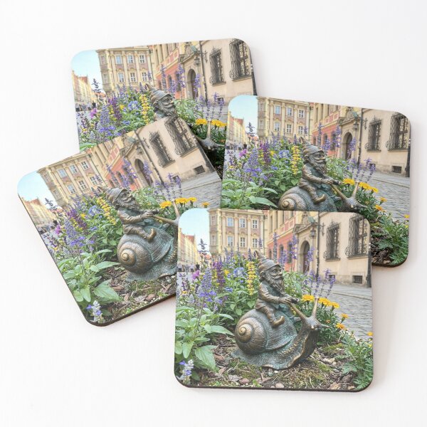 Item preview, Wroclaw Gnome With Snail – Bronze Garden Gnome Folk Art designed and sold by Purrfecta.