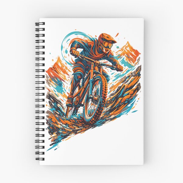 Item preview, Cool downhill mountain bike MTB mountain design designed and sold by Pineapple-Tree.