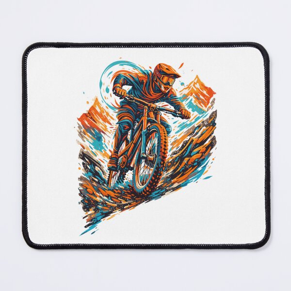 Item preview, Cool downhill mountain bike MTB mountain design designed and sold by Pineapple-Tree.